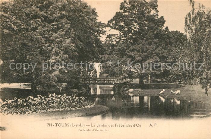 Tours Indre-et-Loire Jardin des Pr?bendes d`O