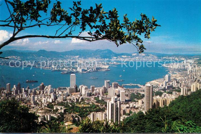 Hong Kong Kowlon from the Peak