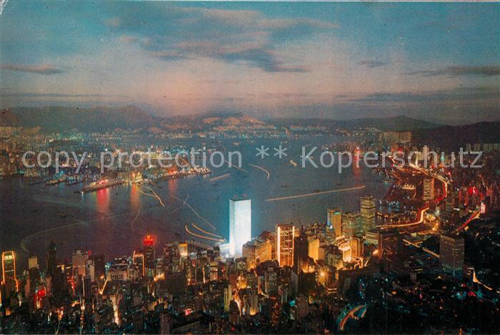 Hong Kong Skyline by Night