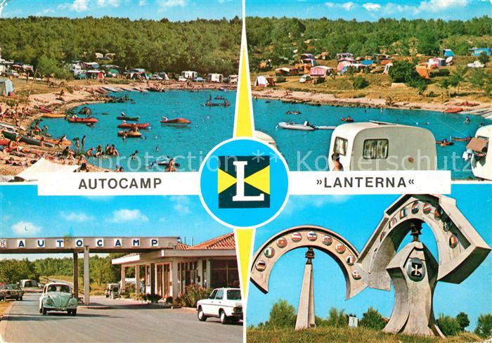 Porec Autocamp Lanterna Strand
