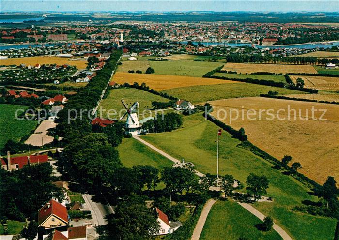 Sonderborg Dybbol Molle Dueppeler Muehle Fliegeraufnahme