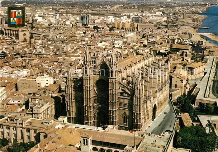Palma de Mallorca Vista aérea de la Catedral