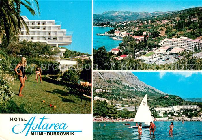 Mlini Hotel Astarea Kuestenpanorama Segeln