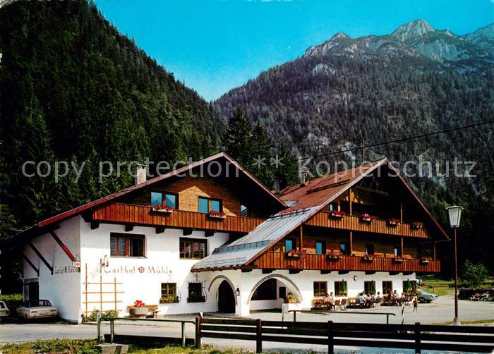 Unterleutasch Gasthof Muehle Alpen
