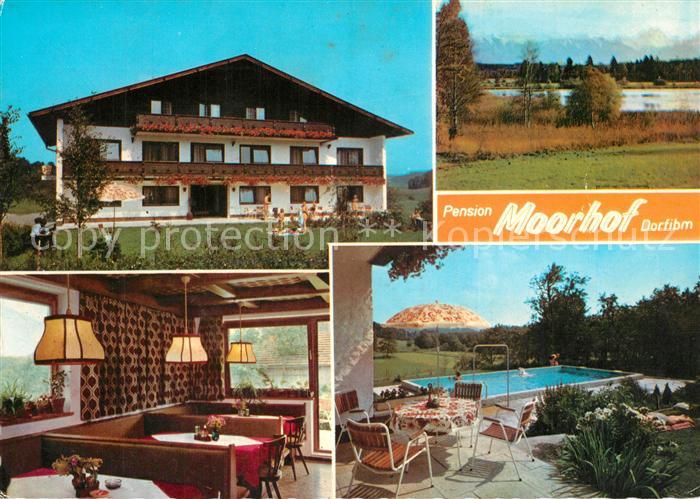 Franking Oberoesterreich Pension Moorhof Gaststube Schwimmbad
