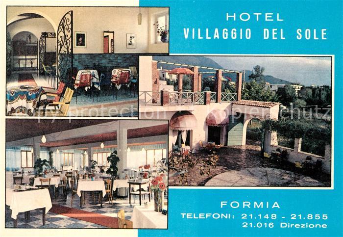 Formia Hotel Villaggio del Sole Gastraeume