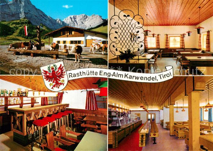 Eng Hinterriss Tirol Rasthuette Eng Alm Gastraeume Bar