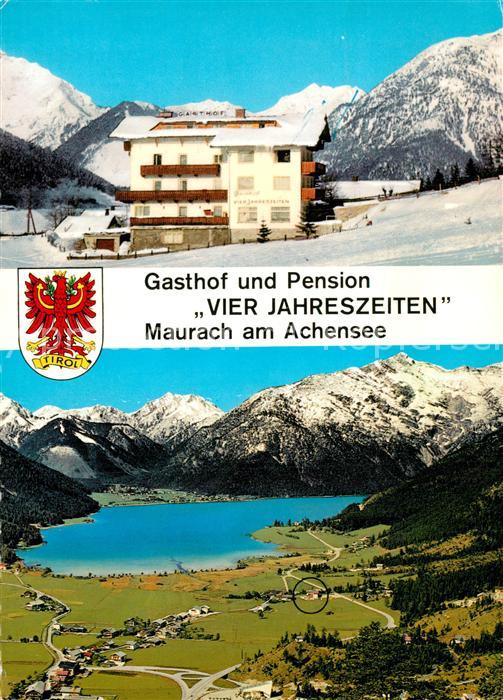 Maurach Achensee Gasthof Pension Vier Jahreszeiten Panorama