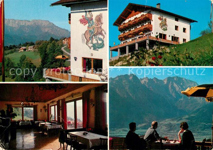 St Koloman Gasthof Alpenrose Neureiter Hoerbiger Gaststube Panorama