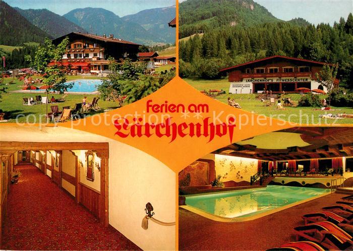 Erpfendorf Ferienhotel Laerchenhof Pool Hallenbad
