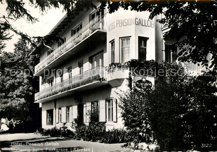 Mallestig Hotel Pension Gallob