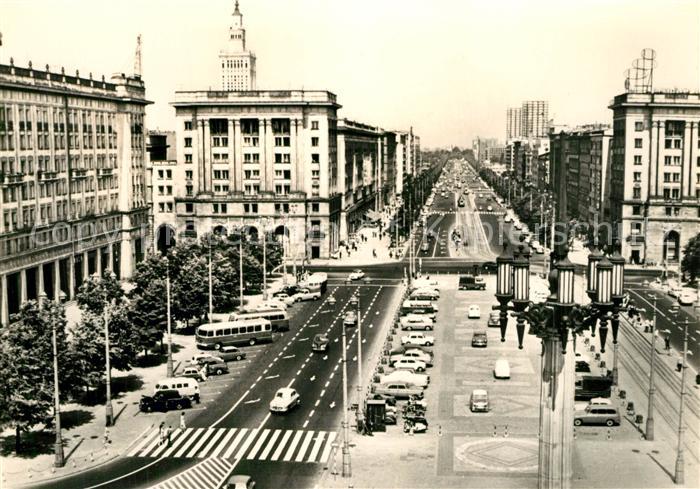 Warschau Masowien Platz der Verfassung Marszalkowska Strasse
