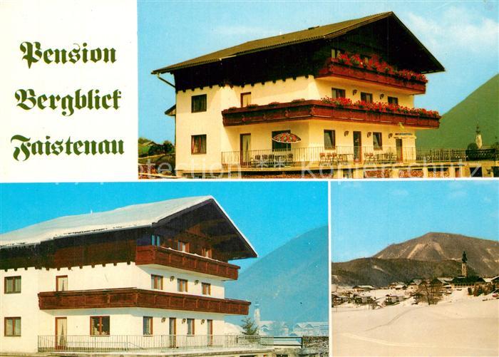 Faistenau Salzburg Pension Bergblick Winterlandschaft