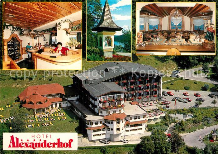 Millstatt Millstaettersee Hotel Restaurant Alexanderhof Bildstock Fliegeraufnahm