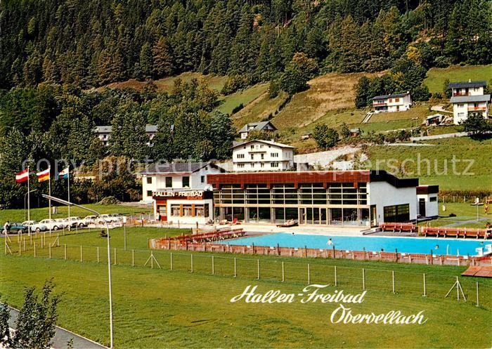 Obervellach Kaernten Hallenbad Freibad im Moelltal