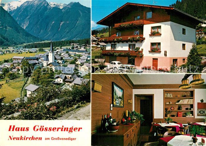 Neukirchen Grossvenediger Gaestehaus Pension Haus Goesseringer Restaurant Ortsan