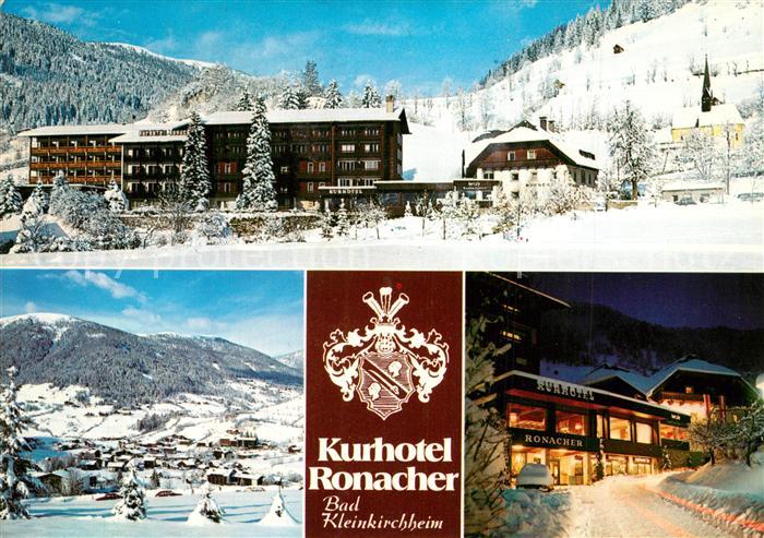 Bad Kleinkirchheim Kaernten Kurhotel Ronacher Winterpanorama Alpen