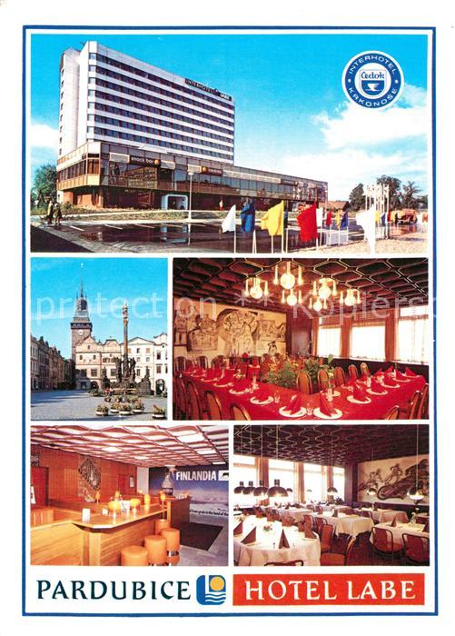 Pardubice Pardubitz Interhotel Krkonose Hotel Labe Restaurant