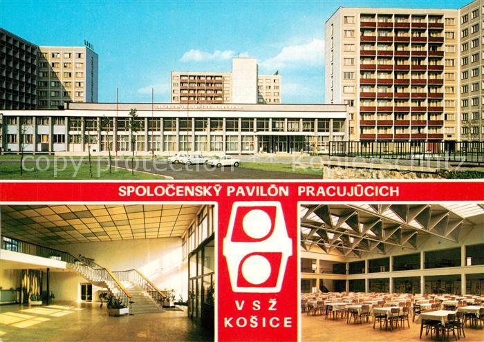 Kassa Kosice Kaschau Slovakia Spolocensky Pavilon Pracujucich Gebaeude Halle Saa