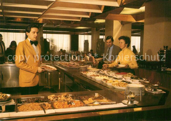 Moscow Moskva The Cosmos Hotel Kalinka Restaurant Smorgasbord
