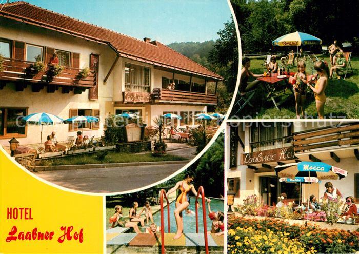 Laaben Hotel Laabner Hof Terrasse Garten Swimming Pool