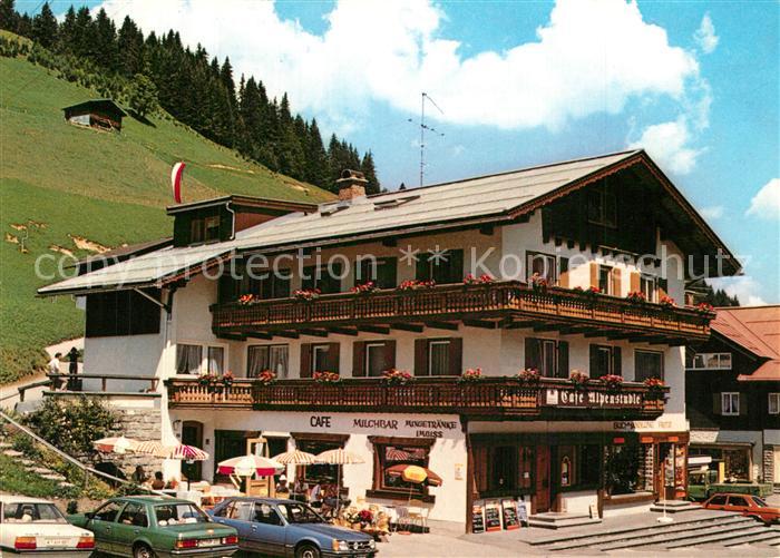 Mittelberg Kleinwalsertal Cafe Imbiss Milchbar Alpenstueble