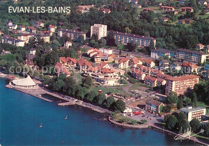 Evian-les-Bains Haute Savoie Vue aérienne Collection Lumière du Ciel