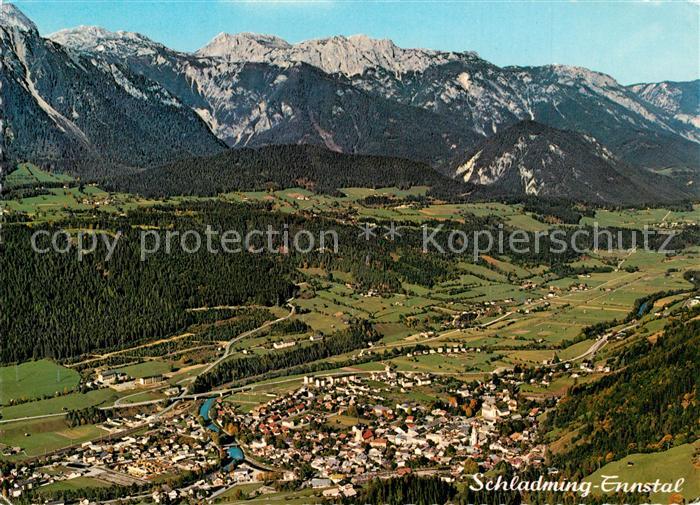 Schladming Obersteiermark Fliegeraufnahme
