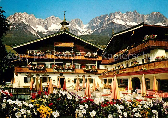 Going Wilden Kaiser Tirol Gaststaette Pension Stanglwirt