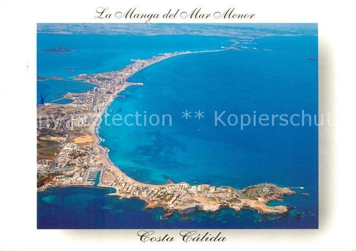 Manga Murcia La Costa Calida Mar Menor Fliegeraufnahme