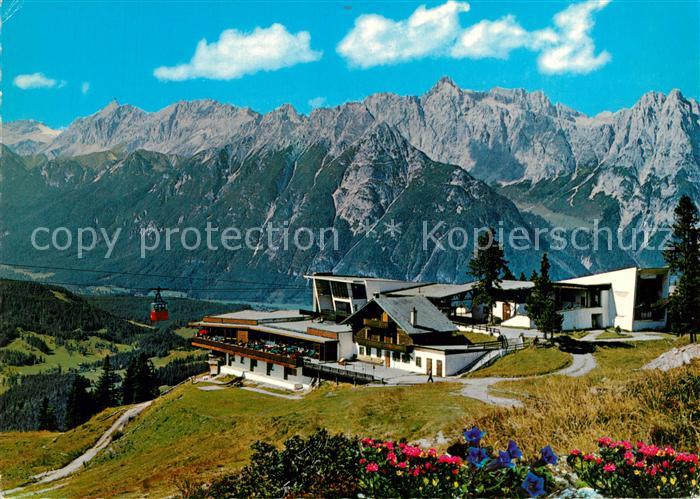 Seefeld Tirol Rosshuette Haermelekopfseilbahn