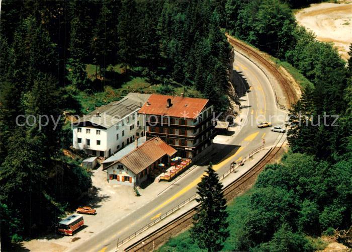 Vils Tirol Fliegeraufnahme Ulrichsbruecke Hotel Restaurant