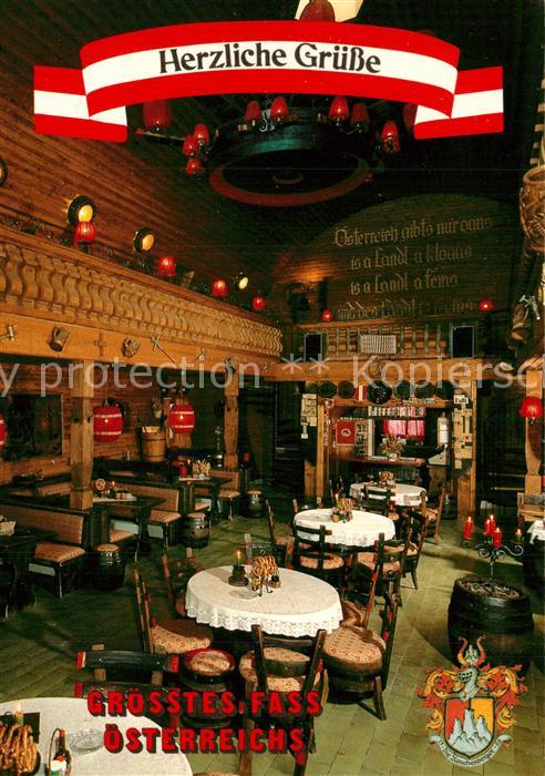 Saalbach-Hinterglemm Groesstes Fass oesterreichs