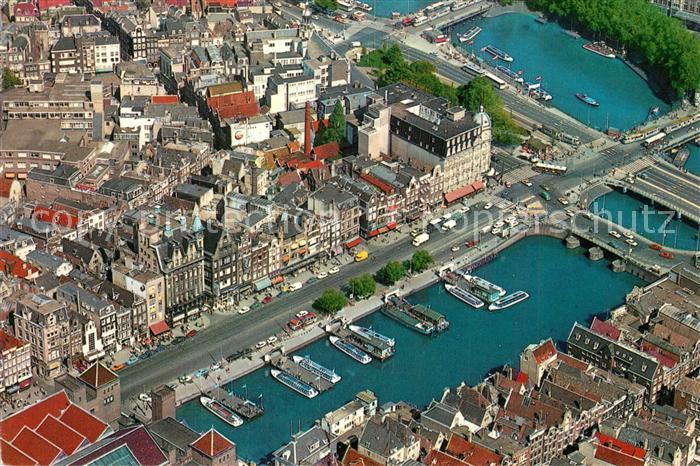 Amsterdam Niederlande Fliegeraufnahme