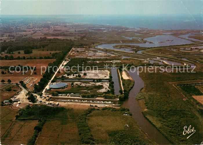 Le Teich Fliegeraufnahme