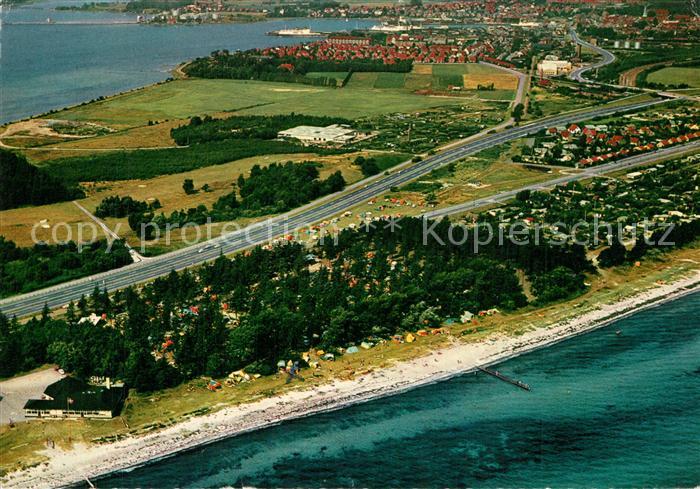 Nyborg Fliegeraufnahme Campingplatz