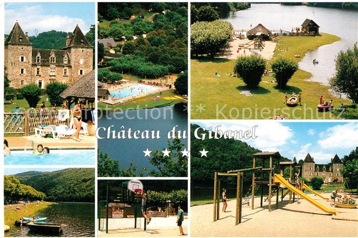 Argentat Chateau du Gibanel Campingplatz
