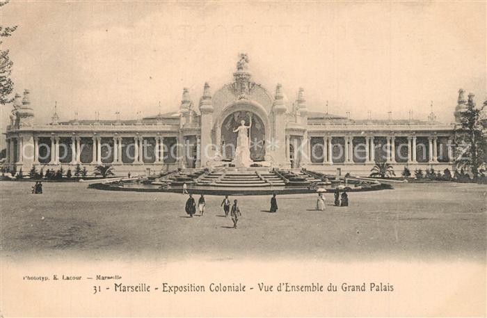 Exposition Coloniale Marseille 1906 Grand Palais