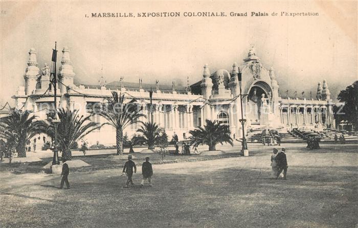 Exposition Coloniale Marseille 1906 Grand Palais