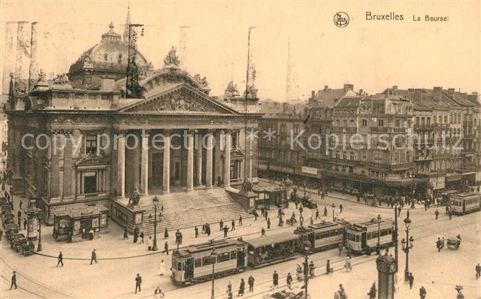 Strassenbahn Bruxelles Bourse