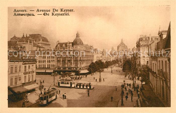 Strassenbahn Avenue de Keyser