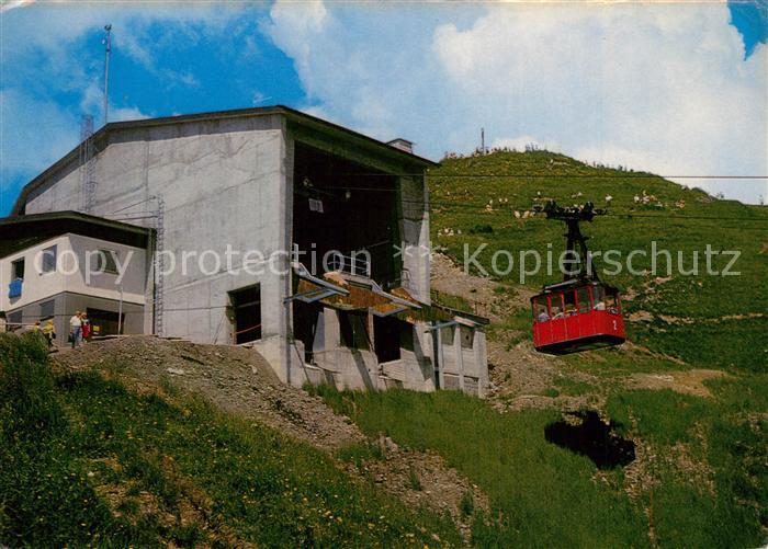 Seilbahn Walmendingerhornbahn Bergstation Kleinw