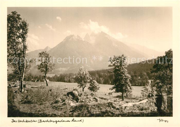 Foto Popp Nr. Hochkalter Berchtesgadener Land