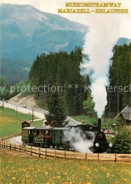 Eisenbahn Dampftramwaylokomotive Nr. 31 Stammersdorf Mariazell Erlaufsee