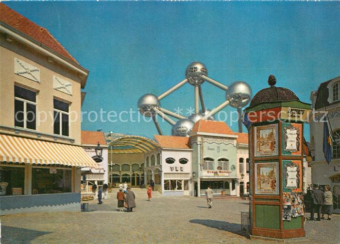 Exposition Universelle Bruxelles 1958 Placedu Fourquet