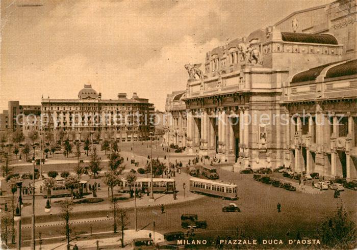 Strassenbahn Milano Piazzale Duca d Aosta