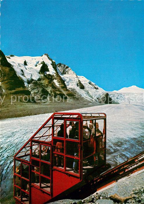 Zahnradbahn Gletscherbahn Pasterzengletscher Grossglockner