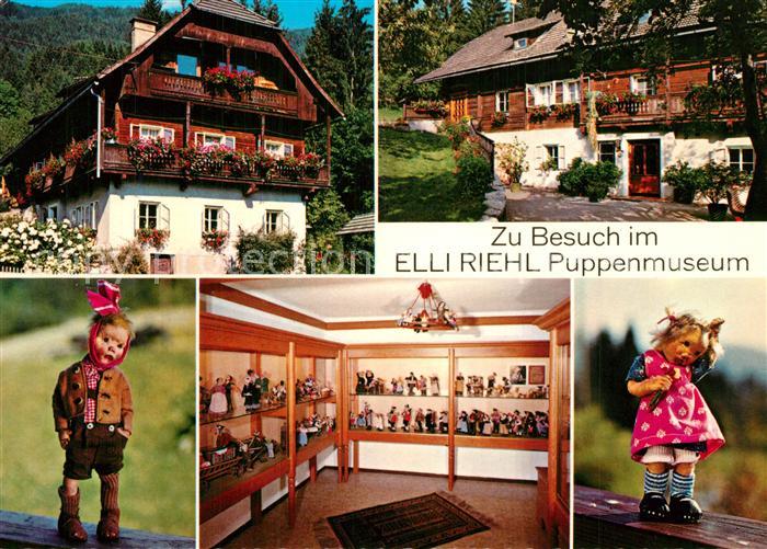 Puppe Doll Poupee Kinderspielzeug Puppenmuseum Elli Riehl Ein?de Treffen Villach