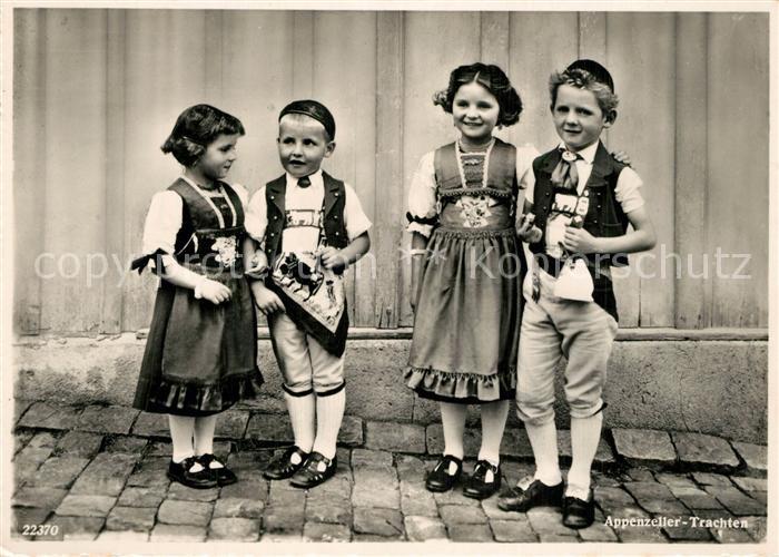 Trachten Schweiz Appenzell Kinder