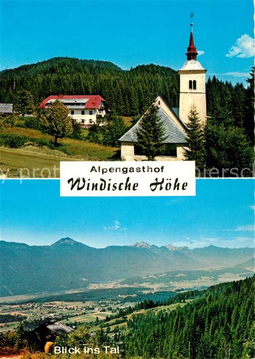 St Stefan Gailtal Alpengasthof Windische Hoehe Kirche